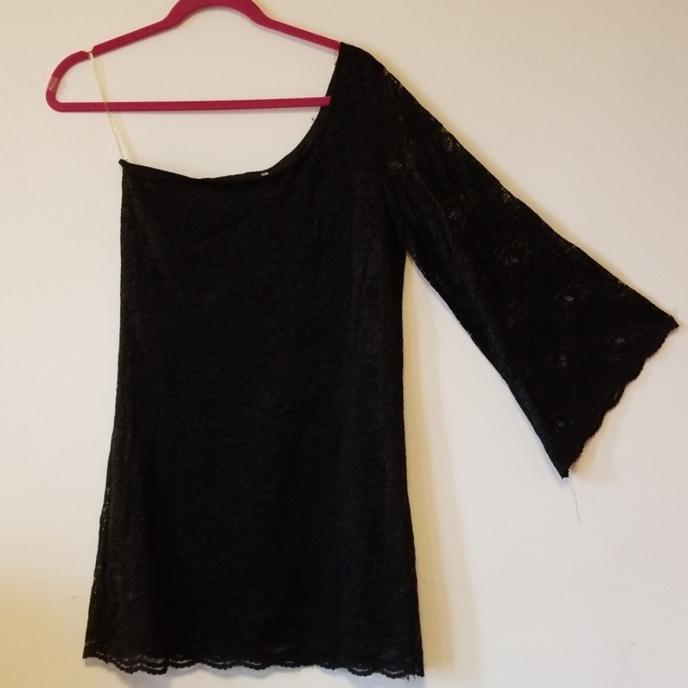 One shoulder Little black dress